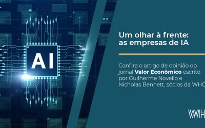 Um olhar à frente: as empresas de IA