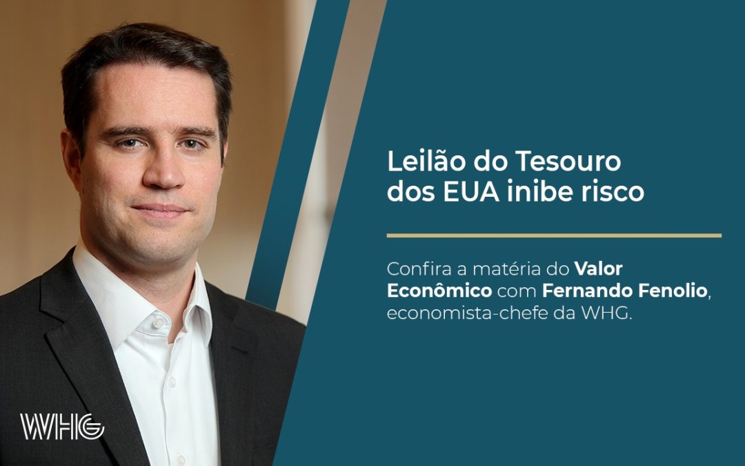 Leilão do Tesouro dos EUA inibe risco