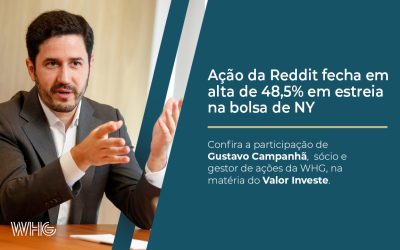 Ação da Reddit fecha em alta de 48,5% em estreia na bolsa de NY